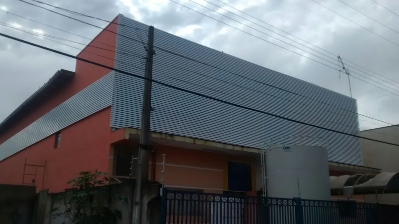 Brise de Alumínio Horizontal Cotar Santo Antônio de Posse - Brise Alumínio
