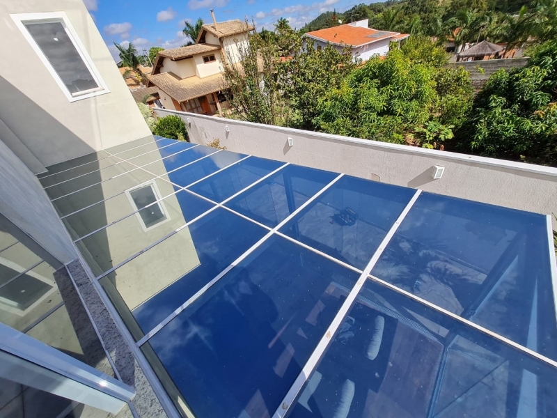 Coberturas de Vidro para Garagem Bragança Paulista - Cobertura de Vidro para Quintal