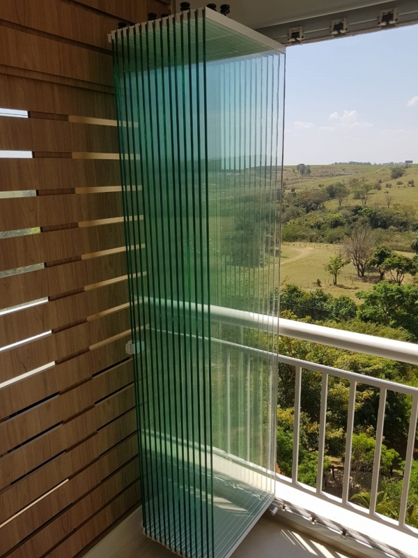 Fachada de Vidro para Varanda Valores Alto da Boa Vista - Fachada de Vidro Comercial
