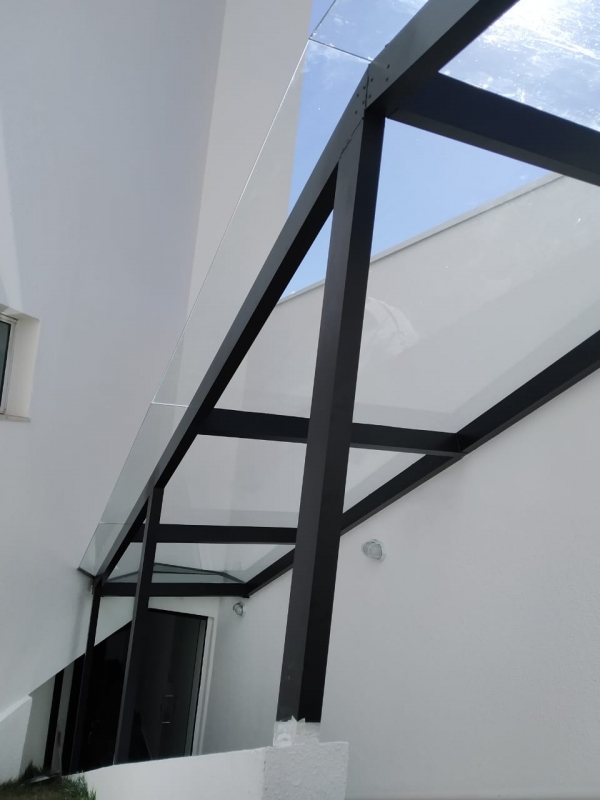 Instalação de Cobertura Vidro Pergolado Cidade Nova II - Cobertura de Vidro para Garagem
