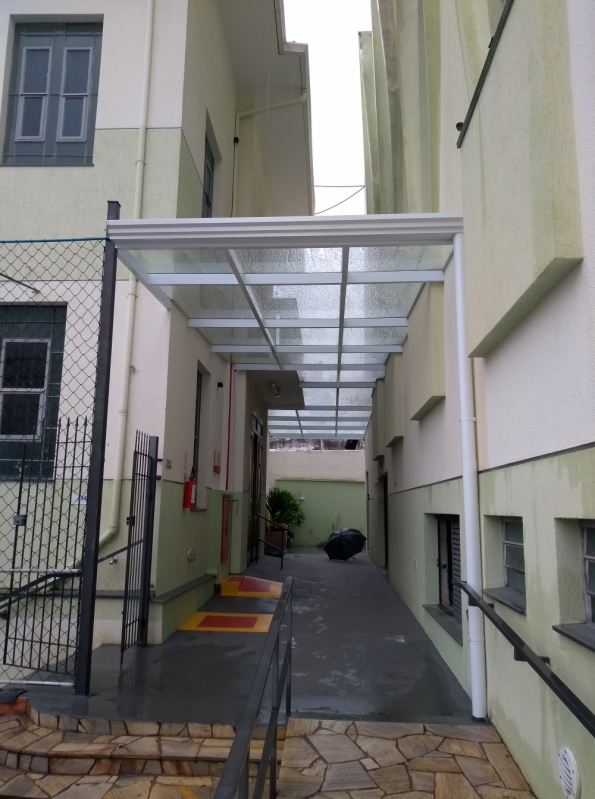 Preço de Cobertura de Vidro para Corredor Jardim Umuarama - Cobertura de Vidro área Externa