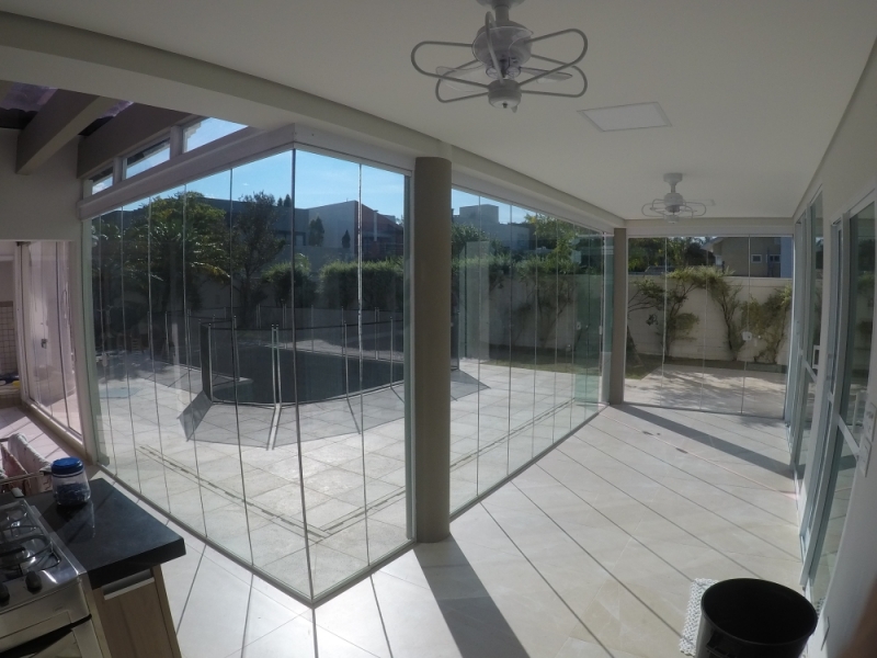 Sacada de Vidro Orçamento Jardim Residencial Dona Lucilla - Sacada Fechada com Vidro