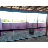 aplicação de fechamento varanda vidro Jardim Santa Cruz