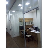 empresa de divisória vidro escritório Vila Olivio