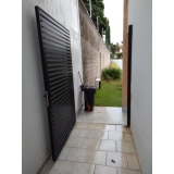 portões de garagem com social Jardim Ribeiro