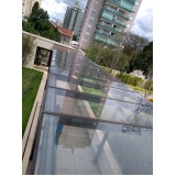 preço de cobertura de alumínio e vidro Jardim São Fransciso