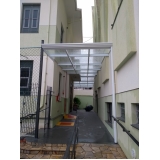 preço de cobertura de vidro para corredor Jardim residencial