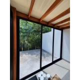 preço de janela grande de vidro Jardim Nova Palmares