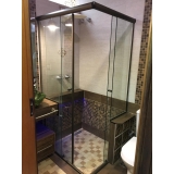 valor de box para banheiro de vidro Residencial Monte Verde