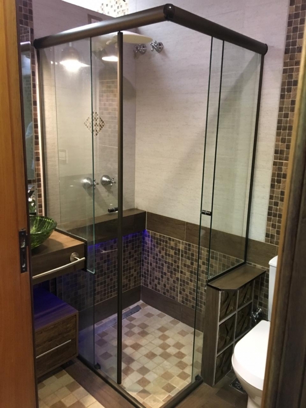 Valor de Box para Banheiro de Vidro Residencial Monte Verde - Box de Vidro em Campinas